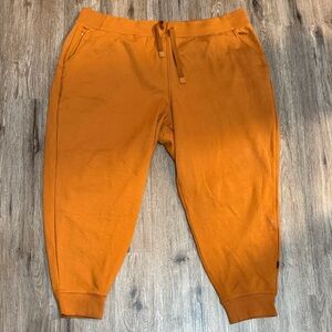 NWOT Athleta Trumph Jogger Pants Women’s 3X Sweatpants Rusty Orange Relaxed Cute